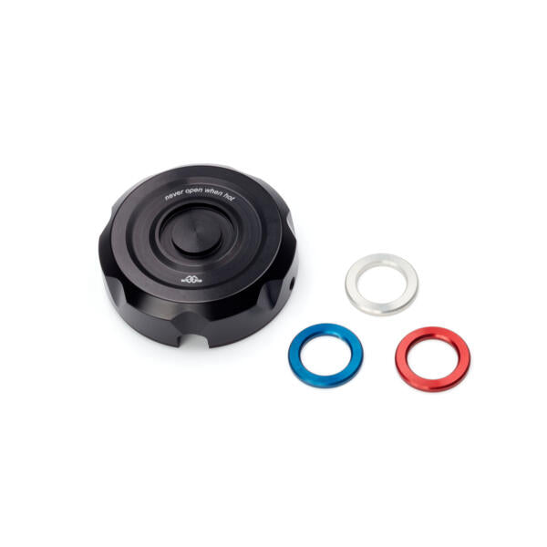 Billet radiatordop afdekking