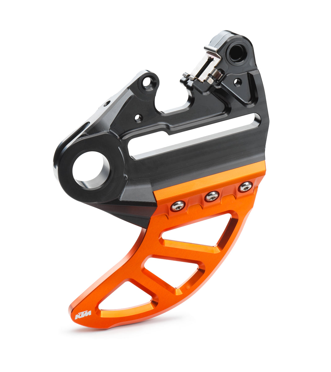 Brake caliper support with brake disc guard — KTM MX/Enduro 2013-2022