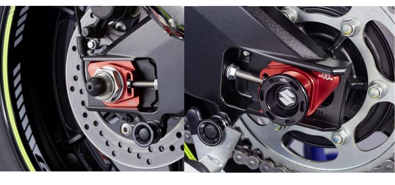 Valdop as achterwiel GSX-R1000
