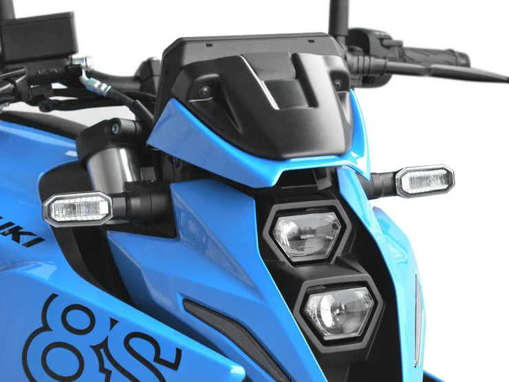 Flyscreen GSX-8S blauw/zwart
