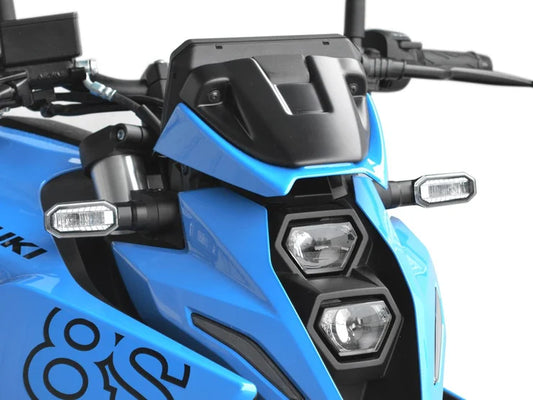 Flyscreen GSX-8S blauw/zwart