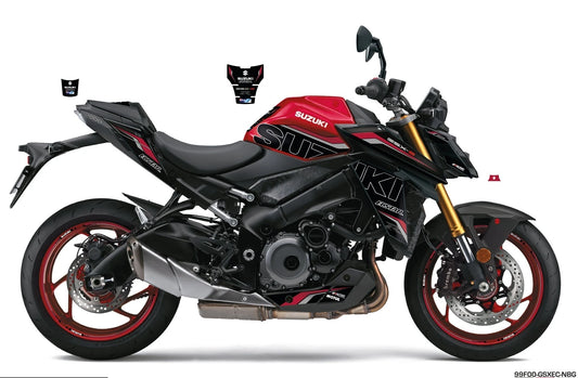 Stickerset Rood/Grijs GSX-S M2~