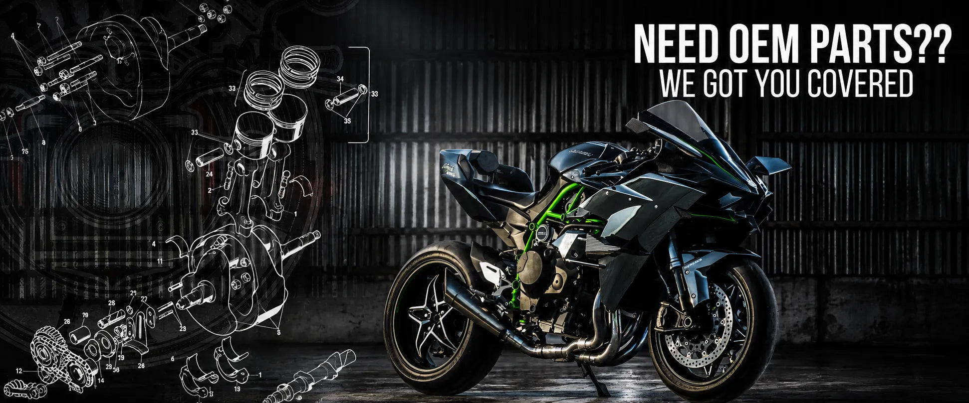 Genuine OEM Motorcycle Parts