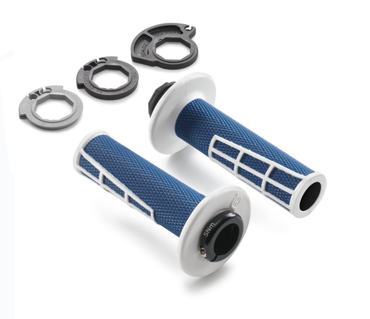 Lock-on grip set