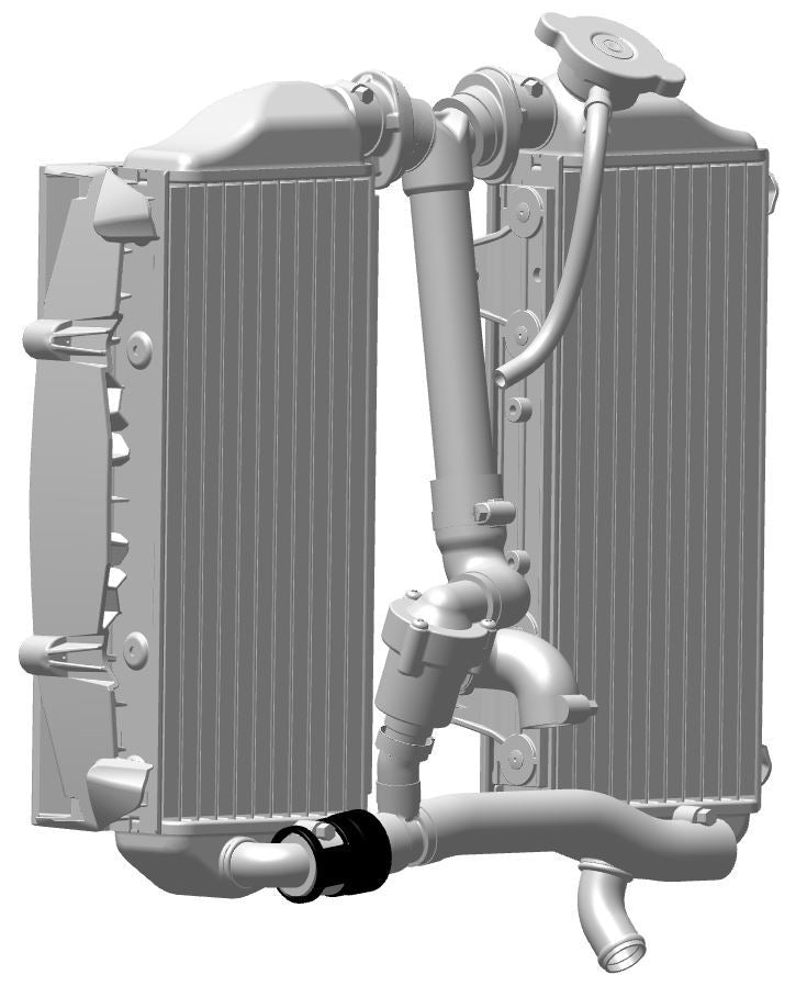 Radiator hose protection — KTM MX/Enduro 2020-2026