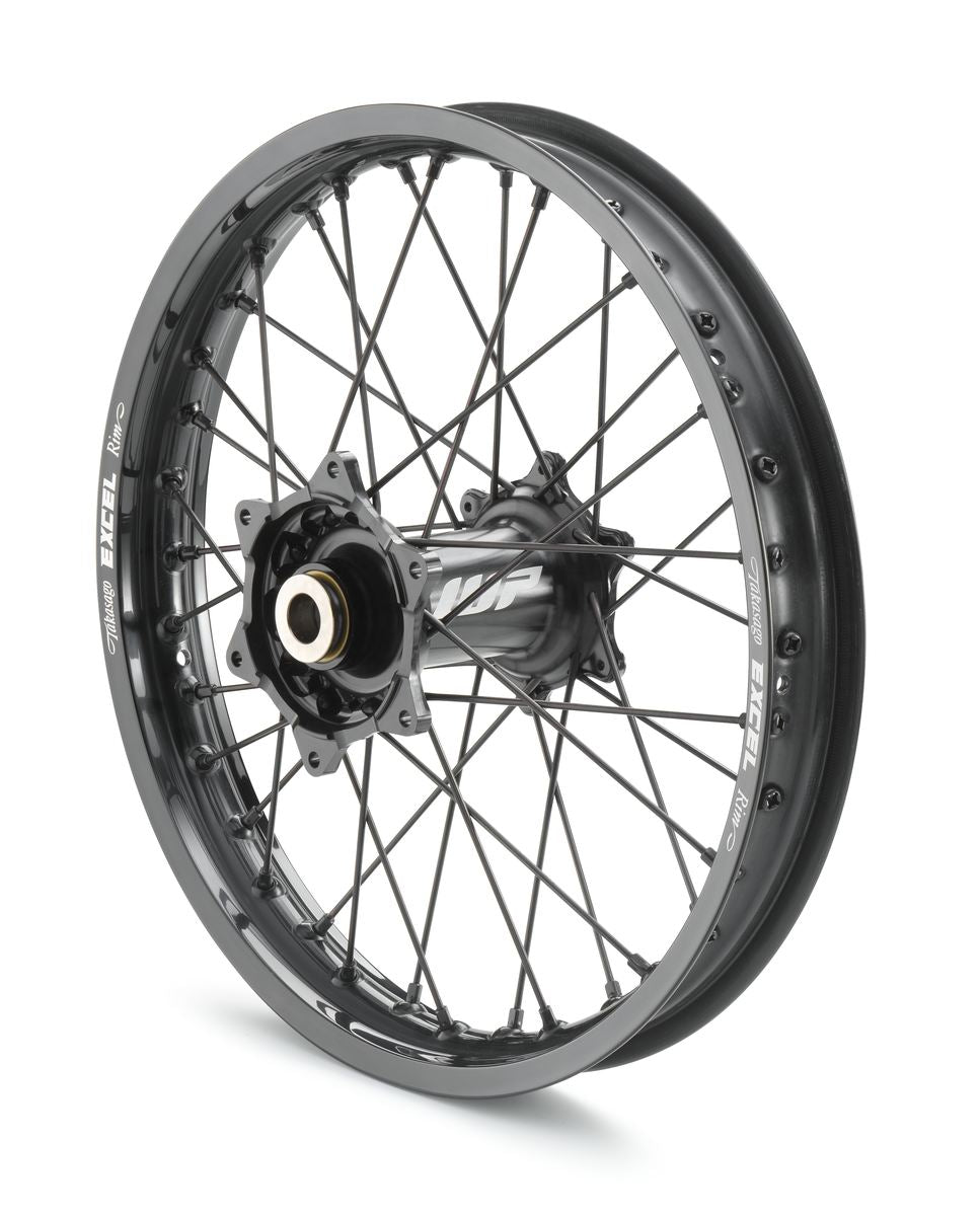 Factory Racing Rear Wheel 2.15x19" — Anodised Hub, Reinforced Spokes