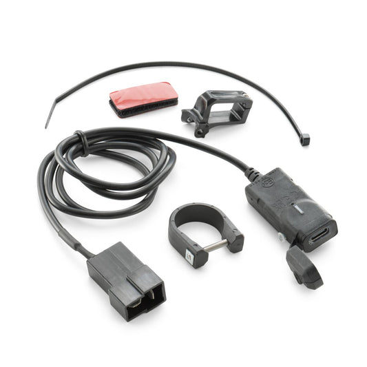 USB-C power outlet kit — KTM All Models 2010-2027