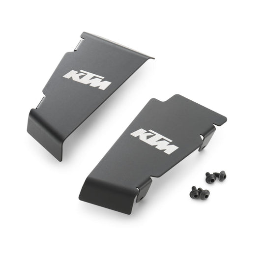 Radiator spoiler set