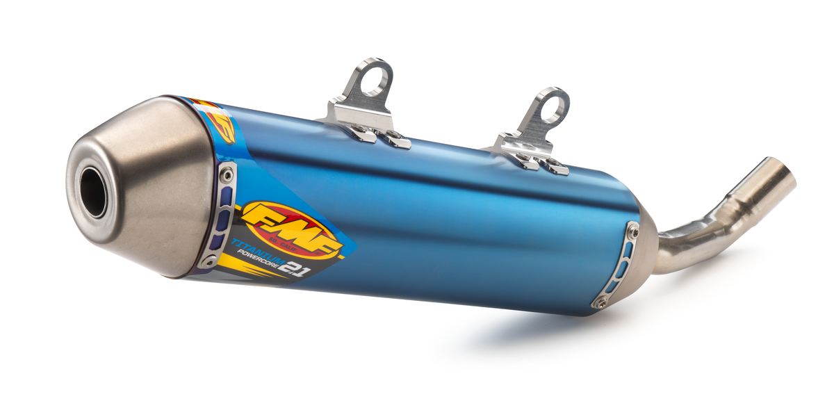 FMF Titanium Powercore 2.1 silencer — KTM MX/Enduro 2019-2023