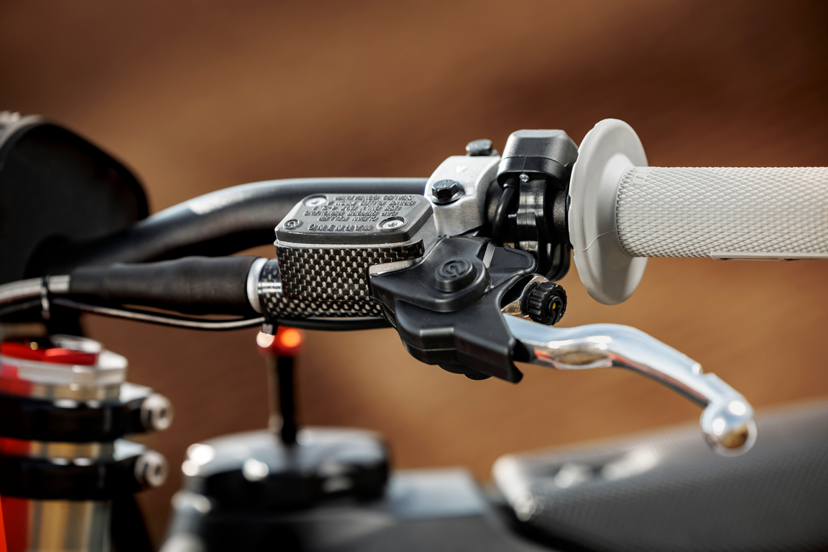 Factory Racing brake and clutch master cylinder guard — KTM 2006-2026