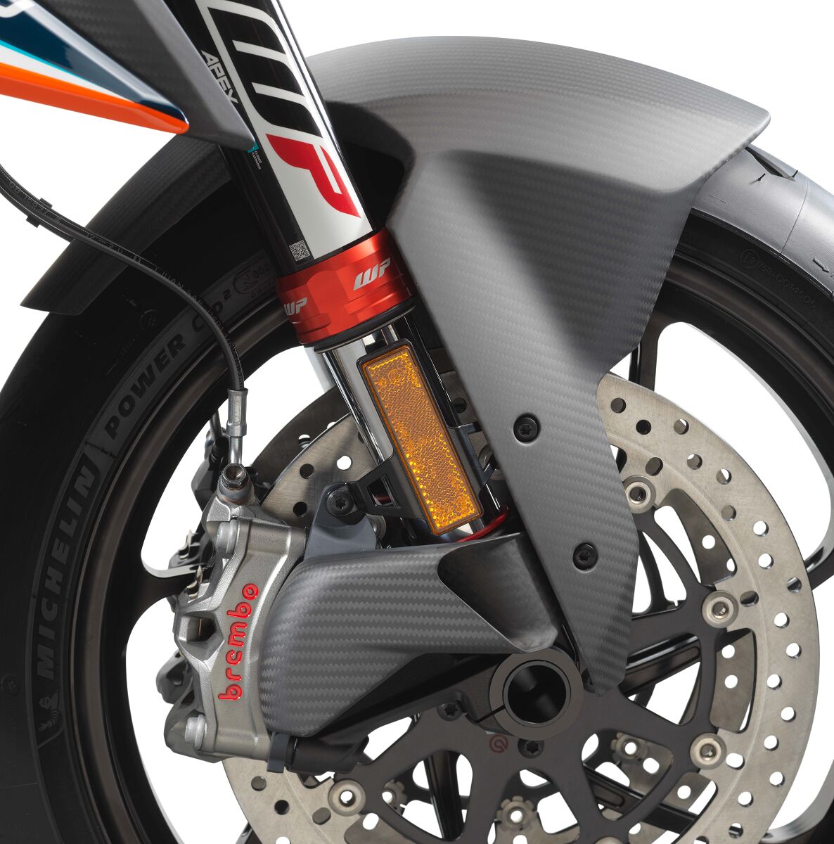 Factory brake cooling duct kit — KTM Street 2014-2025