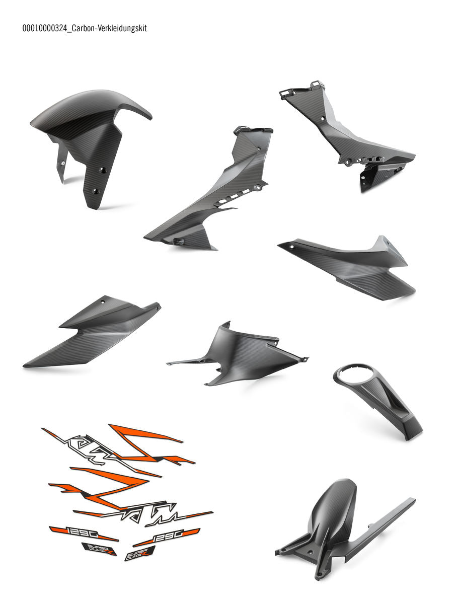 Carbon fairing kit — KTM 1290 Super Duke 2020-2023