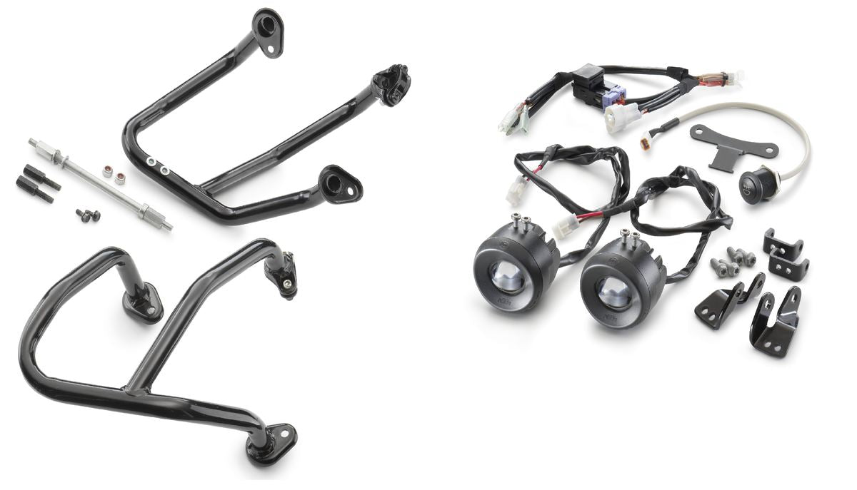 Crash bar-fog light kit — KTM 390 Adventure 2022-2024