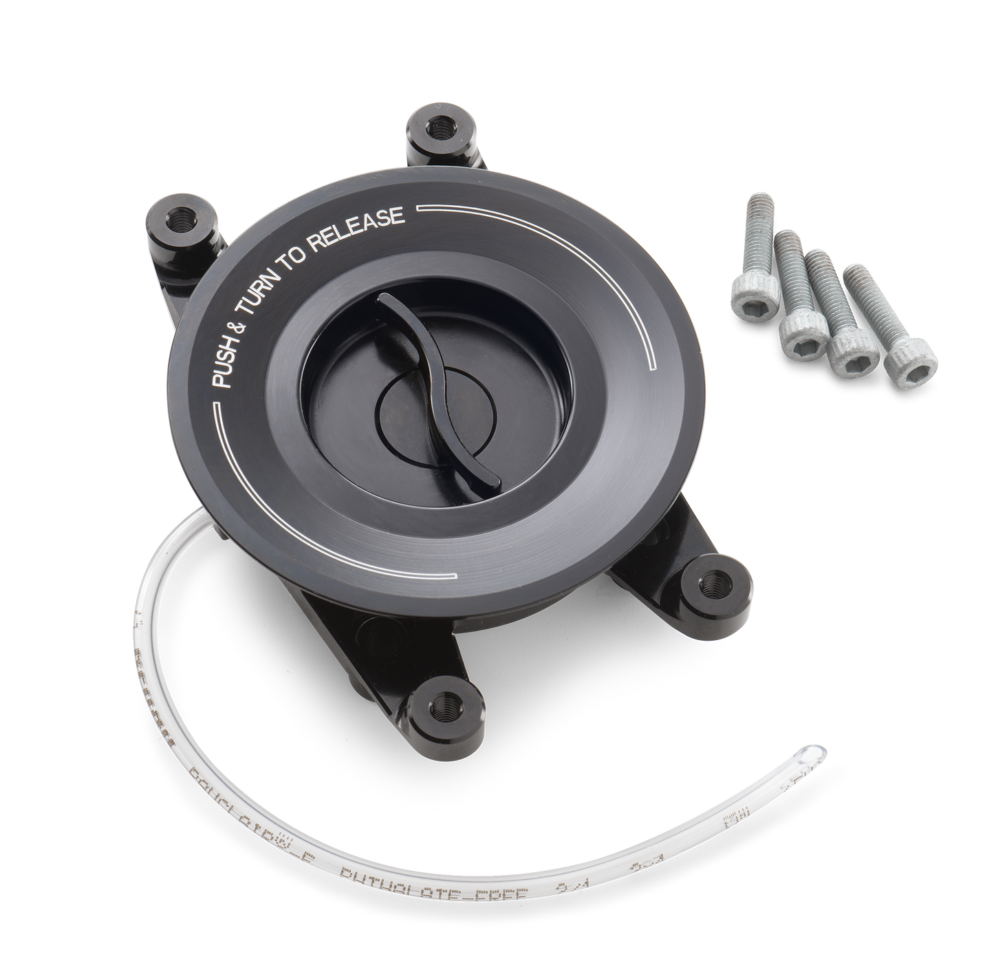 Fuel tank quick lock