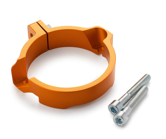 Exhaust flange guard — KTM MX/Enduro 2017-2023