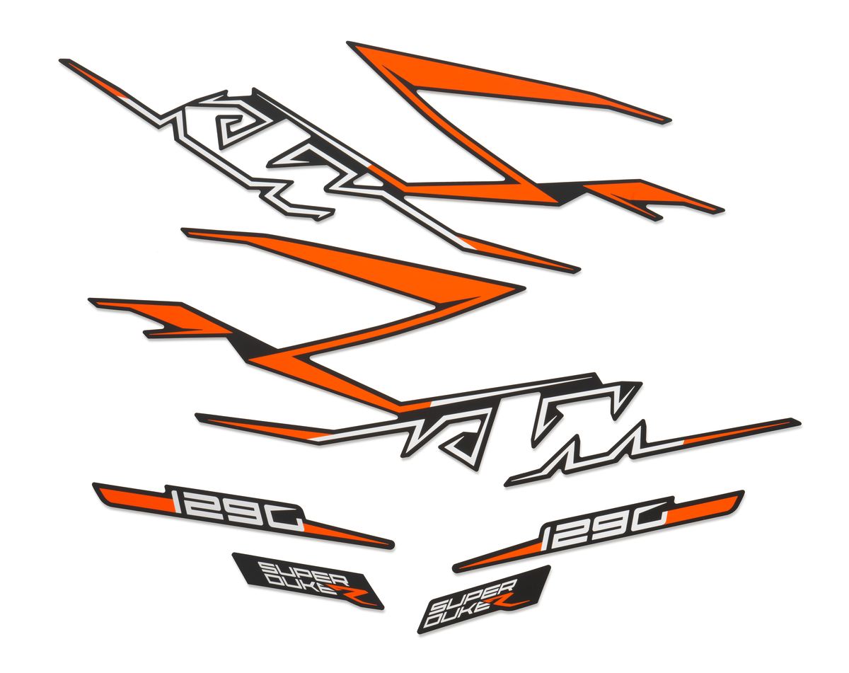Carbon graphics kit — KTM 1290 Super Duke 2020-2023