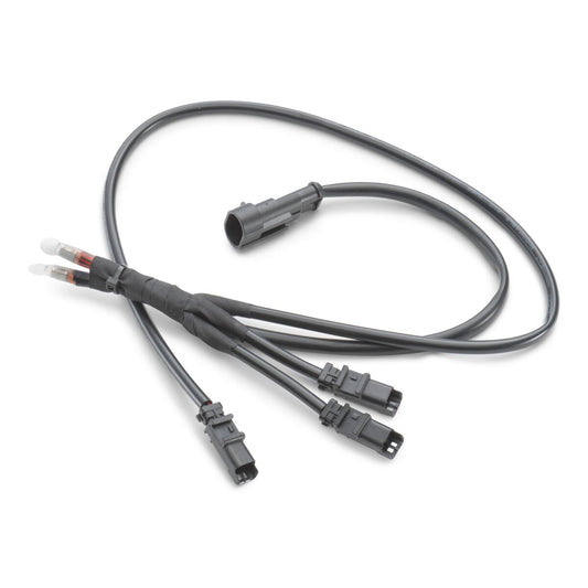 Wiring harness for case locking system