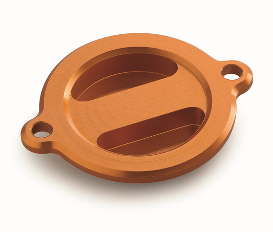 Factory oil filter cover — KTM Street/Adventure 2016-2024