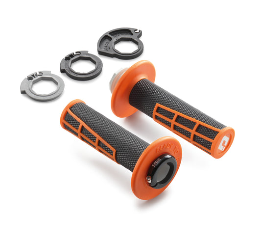 Lock-on grip set