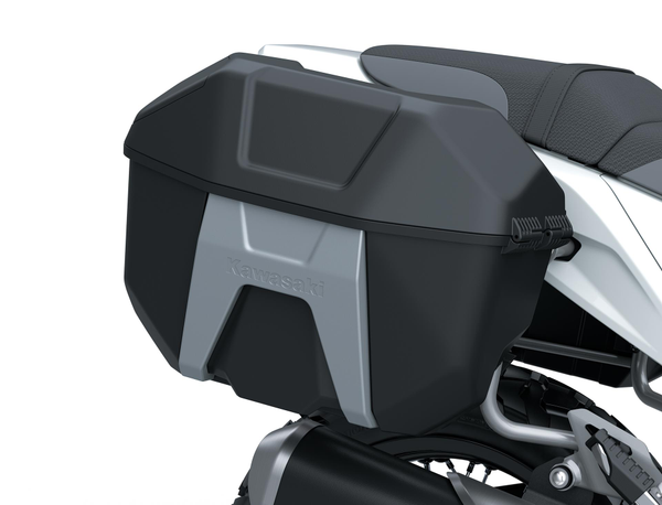 KLE500/SE Rear carrier with suitcase set