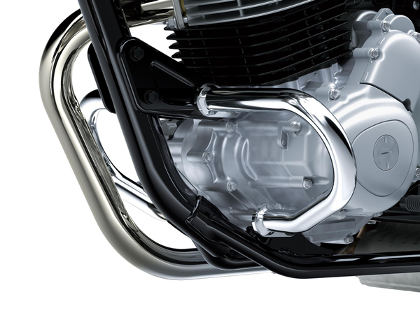 Engine Block Protection Brackets Chrome (Meguro S1 & W230)